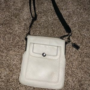 COACH pebble leather crossbody